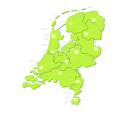 kaart nederland rtk