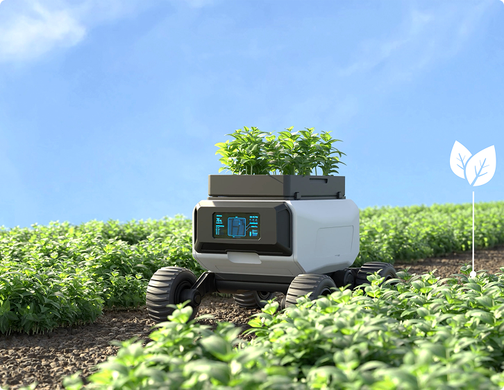 rtk robot planten